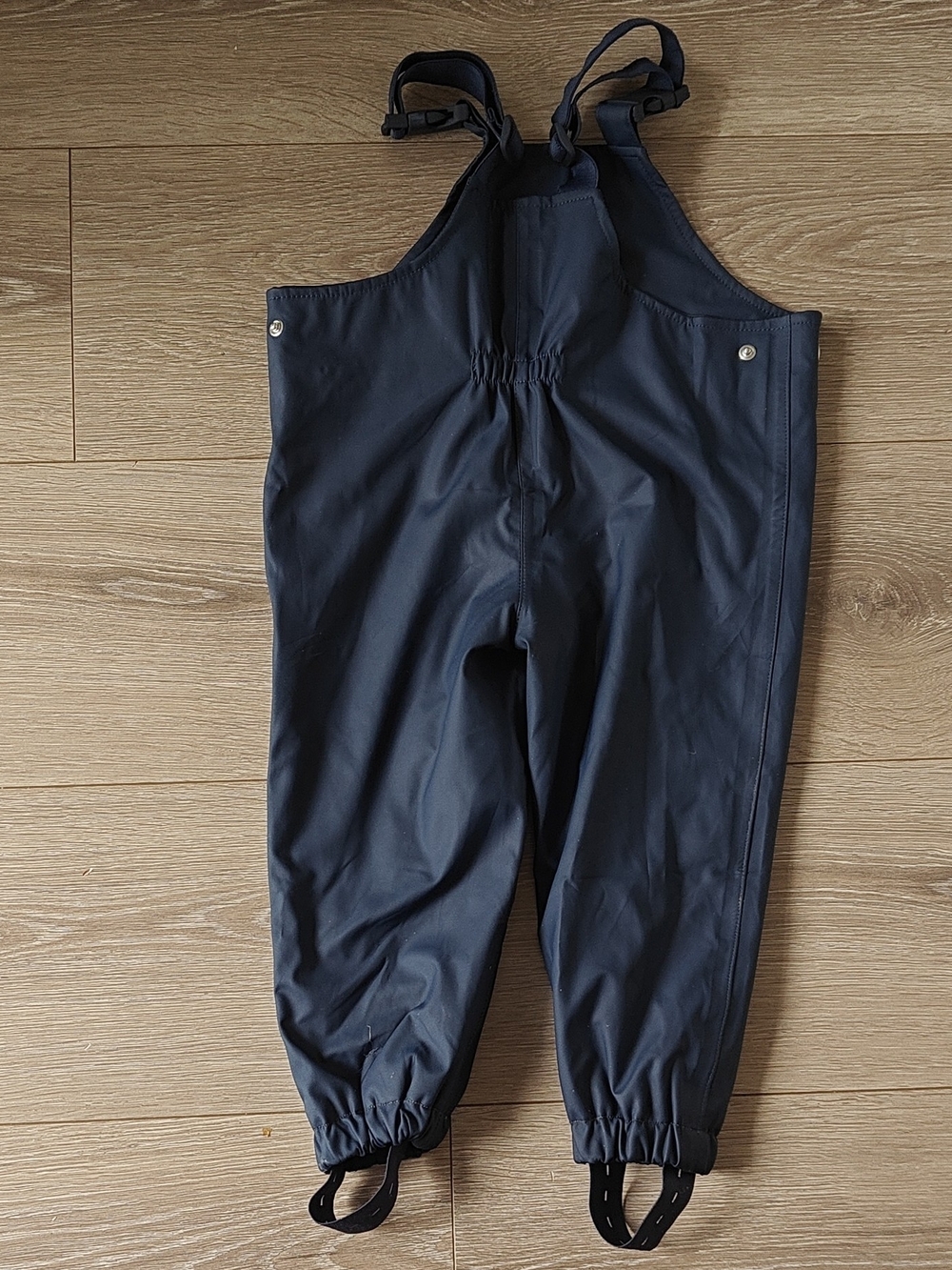 MORI Waterproof Windproof Rain Suit Jacket & Pants Set Navy/Yellow 18-24M - Picture 16 of 16